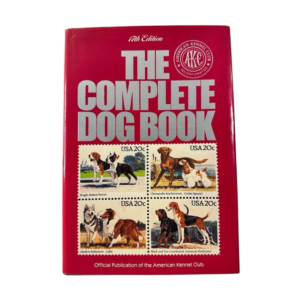 The Complete Dog Book 17th Edition AKC Hardcover Vintage Reference Guide NEW